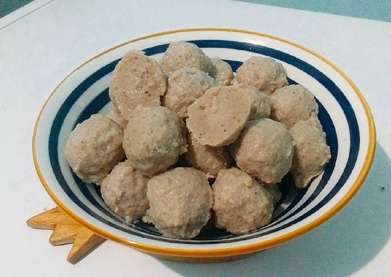 Bakso sapi sehat, no micin, siap difrozen