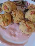 Bolitas de brócoli y zanahoria en air fryer