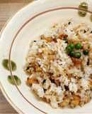 Cơm chiên tiêu xanh