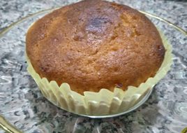 Madeleine à la carotte, la cannelle et le zeste d'orange