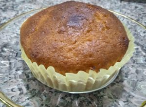 Une photo de Madeleine à la carotte, la cannelle et le zeste d'orange