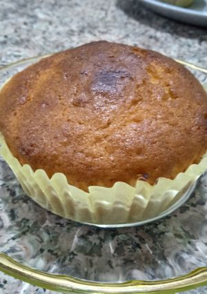 Une photo de Madeleine à la carotte, la cannelle et le zeste d'orange