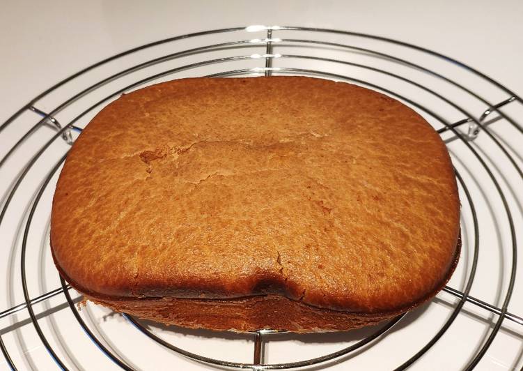 Bizcocho de limón con harina de avena integral en panificadora