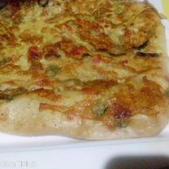 A picture of Pizza Paratha.