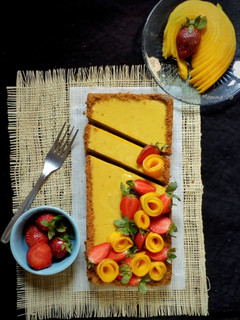 Foto resep Mango Mousse Tart (dengan agar)