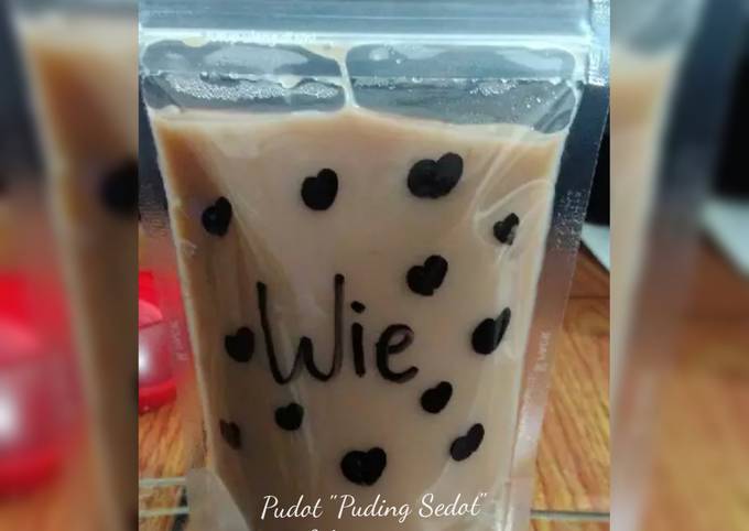 Resep Pudot "Pudding Sedot" Percobaan Pertama Anti Gagal