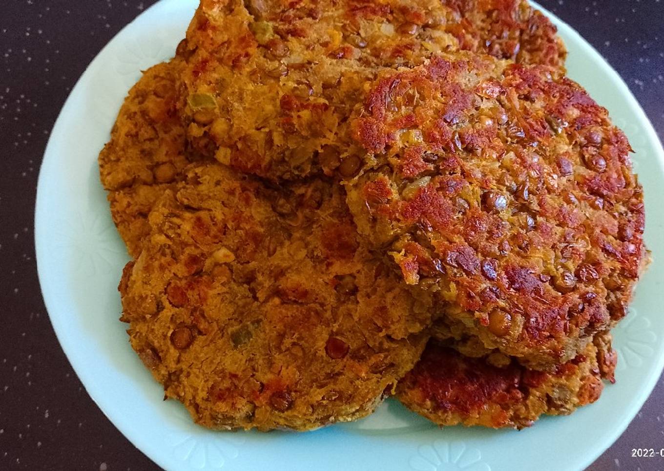 Hamburguesas de lentejas 😋😋