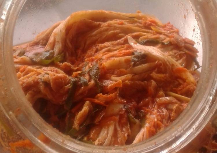 Kimchi sawi putih