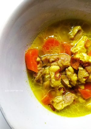 Foto resep Opor ayam wortel