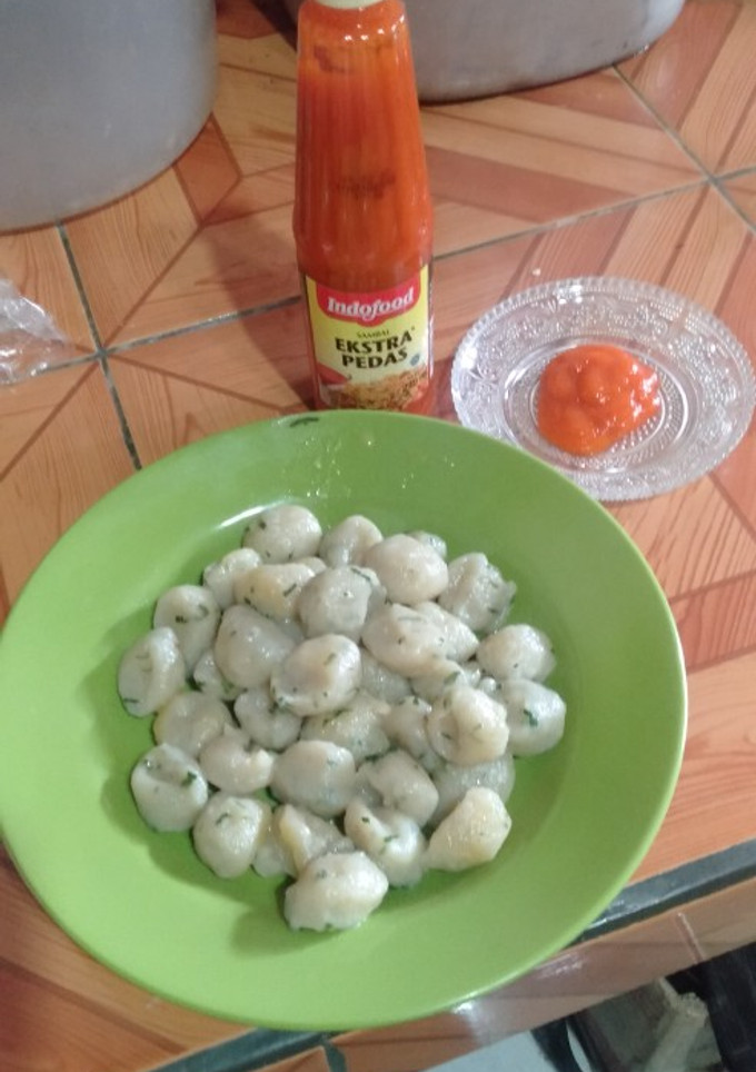 Foto resep Pentol isi telur ayam