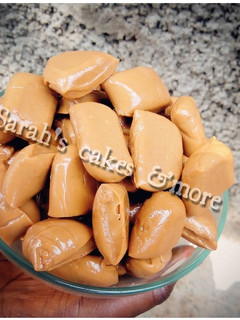 A picture of Iloka (milk candy).
