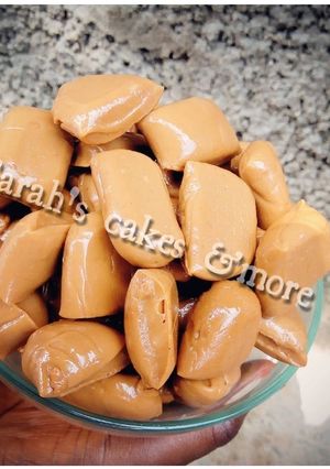 A picture of Iloka (milk candy).