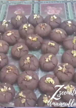 A picture of Chocolate Nan Khatai.