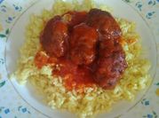 A picture of red wine sauce