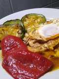 Churrasco de Suprema... "A Caballo" con verduras