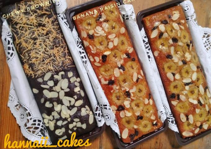 Langkah Mudah untuk Membuat Simple &amp; moist banana raisins cake (no mixer), Bisa Manjain Lidah