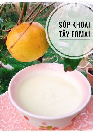 Hình của món Súp khoai tây fomai.