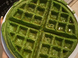 Waffle súper saludable, delicioso! Para antes de entrenar 🥰