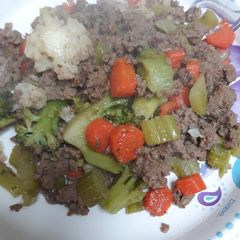 A picture of Beef and Veggies.