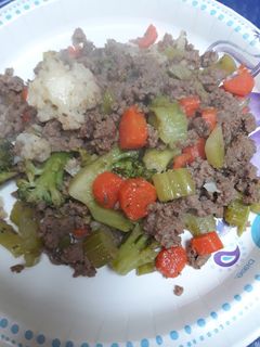 A picture of Beef and Veggies.