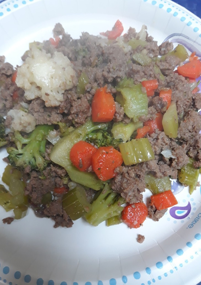 A picture of Beef and Veggies.