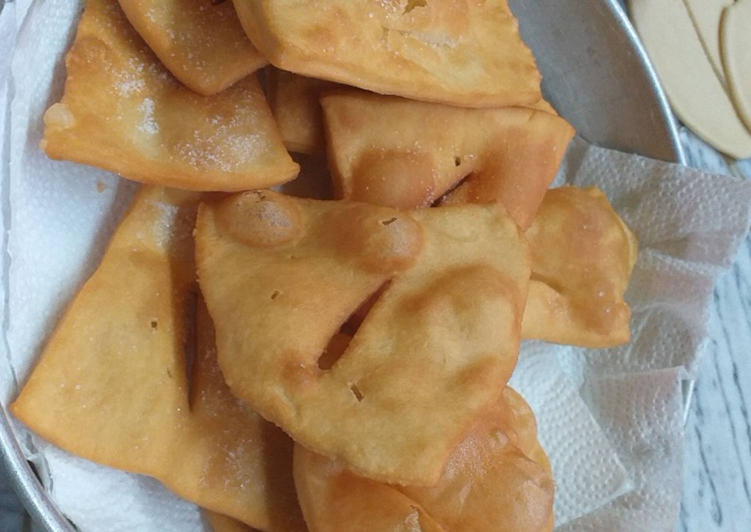 Torta fritas sin grasa Receta de Carla Cubilla Cookpad