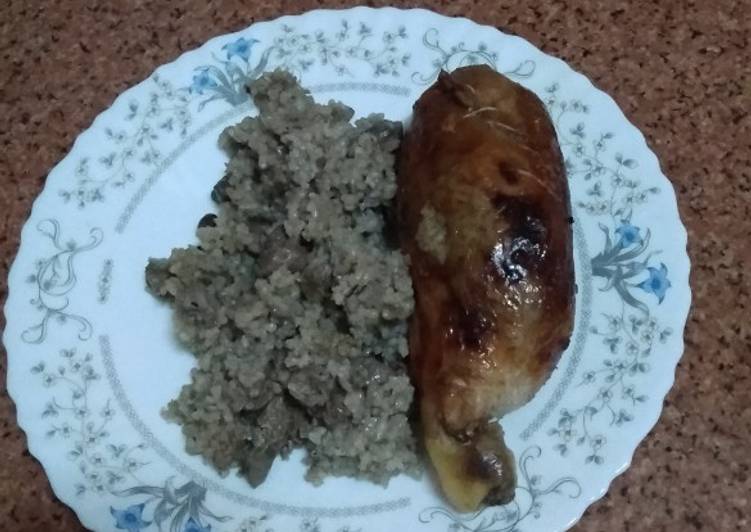 حمام كداب مع رز بالخلطه