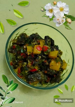 Foto resep Oseng paru + kentang