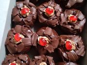 Gambar donat blackforest