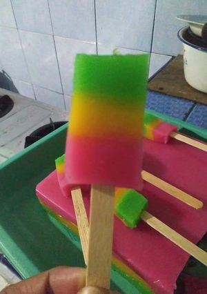 Foto resep Es Gabus Pelangi