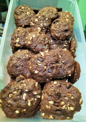 Foto resep Cookies Coklat Kacang