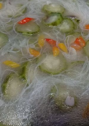 Foto resep Sayur Oyong Soun