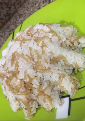 صورة لوصفة رز بالشعيرية
