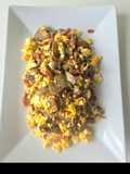 Revuelto de champi y bacon