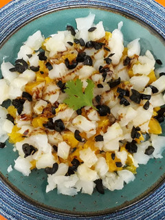 Una foto de Ensalada de Bacalao con Naranja (Remojón)