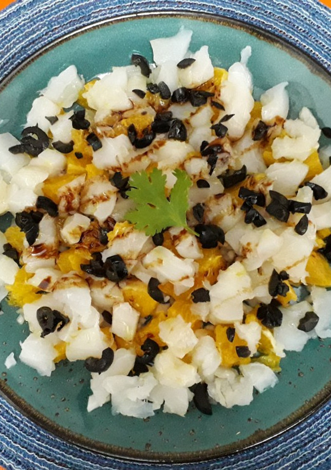 Una foto de Ensalada de Bacalao con Naranja (Remojón)