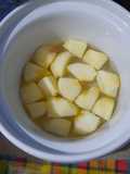 Puree apel dan biskuit milna (MPASI snack D-2) #6m+