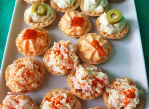 Una foto de Relleno de crema de jamón para tarteleta salada
