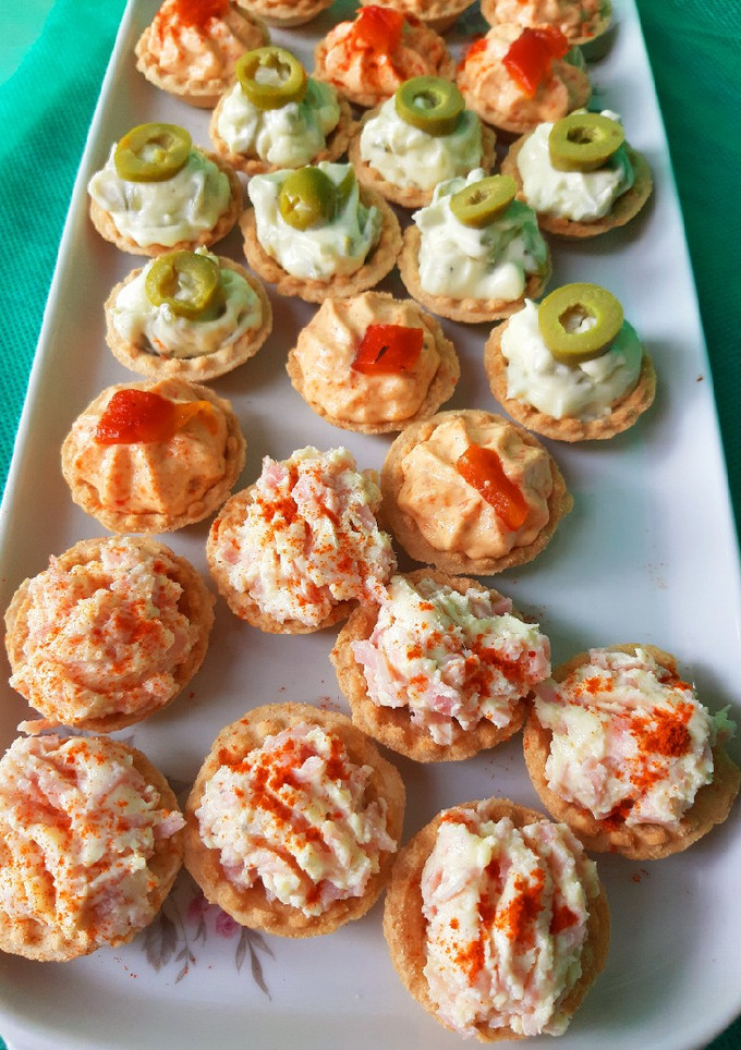 Una foto de Relleno de crema de jamón para tarteleta salada