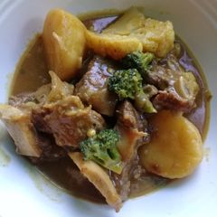 A picture of My beef stew.