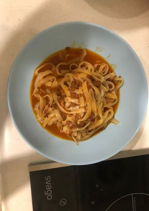 低碳快速肉醬麵 的食譜成品照片