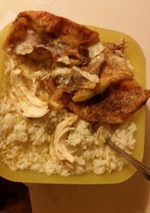 A picture of Mom's chicken.