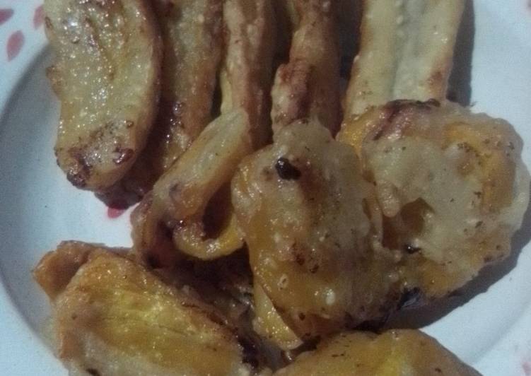 Pisang dan nangka goreng Thailand