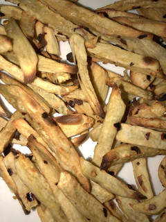 Foto resep Baked sweet potato fries
