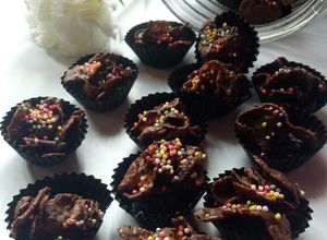 Foto resep Chocolate Cornflake Cookies