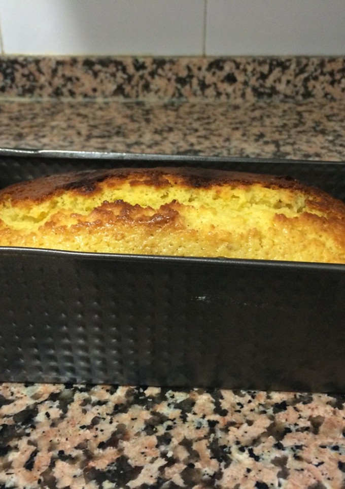 Una foto de Bizcocho de mandarina