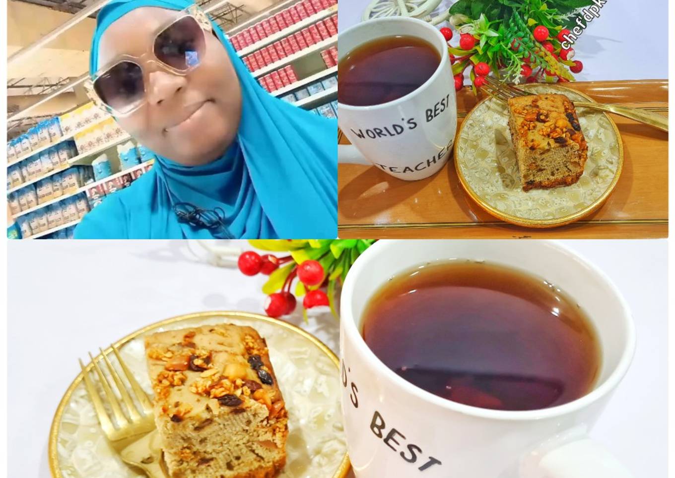 It's My Birthday Let me Enjoy My Breakfast(Tea & Banana Bread)