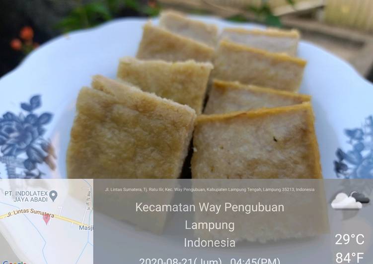 Bolu pisang empuk tanpa mixer