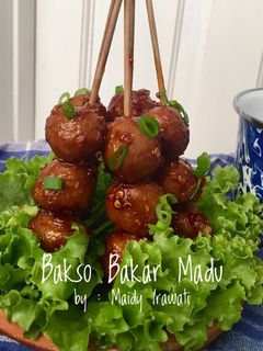Foto resep Bakso Bakar Madu / #PR_recookolahanbakso