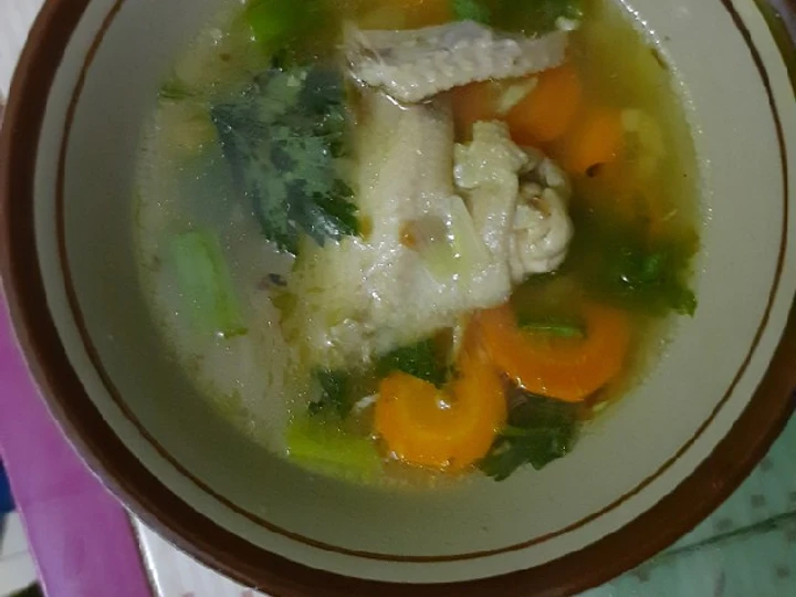 Cara Gampang Menyiapkan Resep Sop ayam simple yang Uenak Anti Ribet, Menggugah Selera